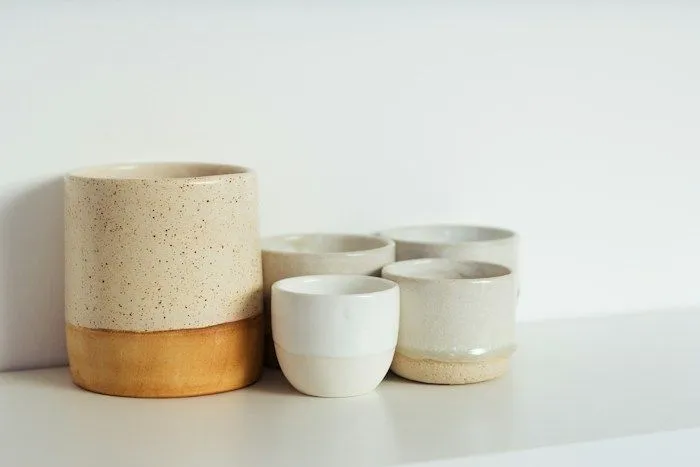 Handmade ceramic material