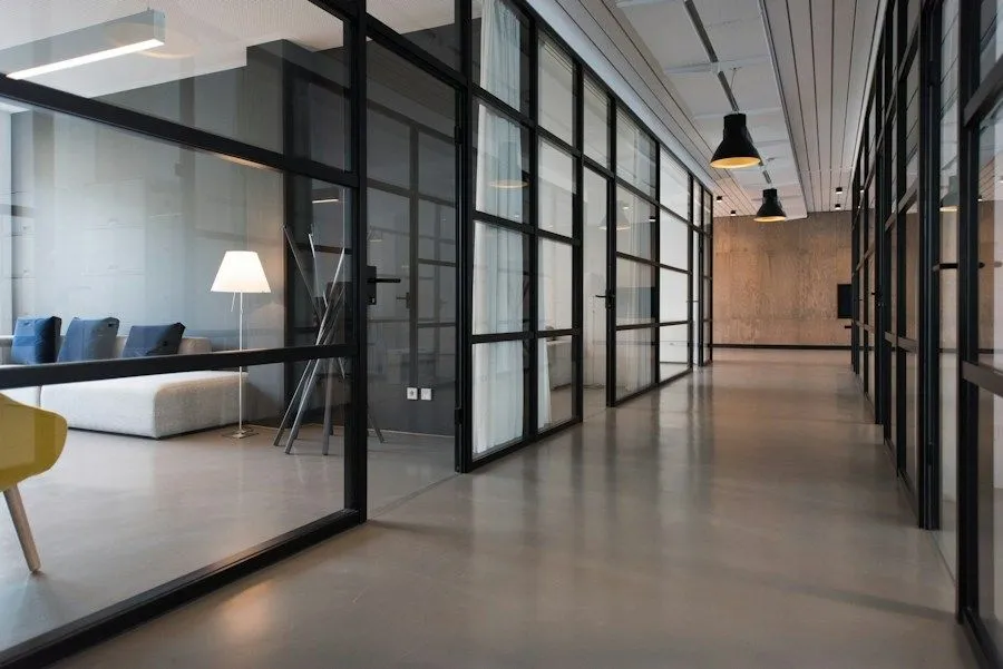 Bright collaborative workspace